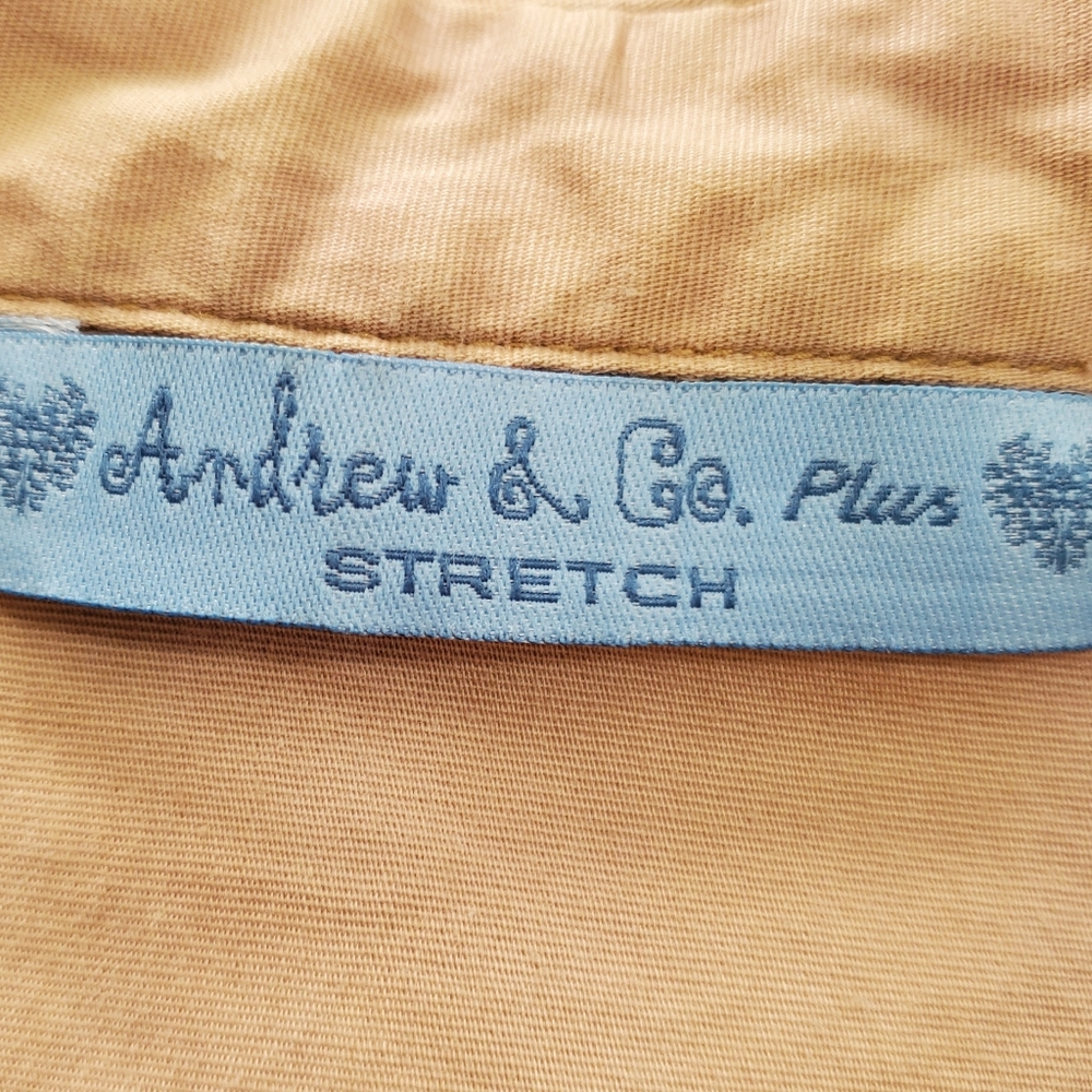 Andrew & Co. Faux Laced Front Top - Picture 9 of 11